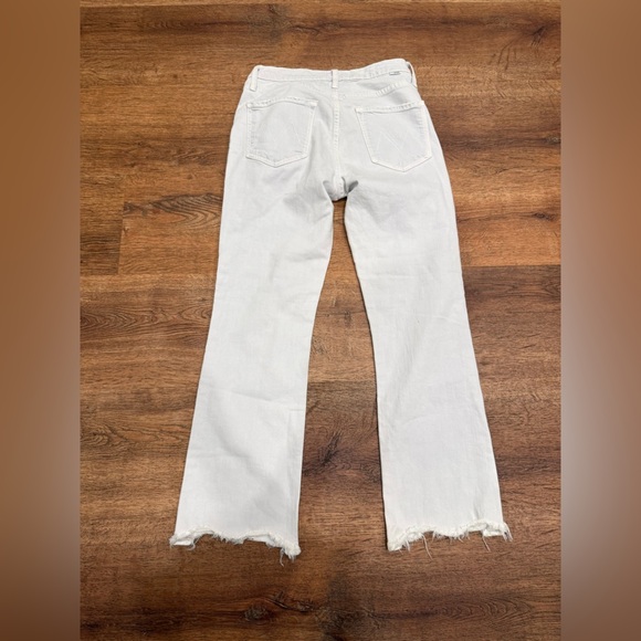 Mother Superior The Tripper Chew: Devil May Care Button Fly Jeans Baby Blue 28 - Picture 5 of 8